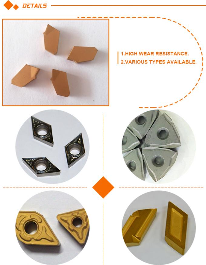 Tungsten Carbide Inserts various types