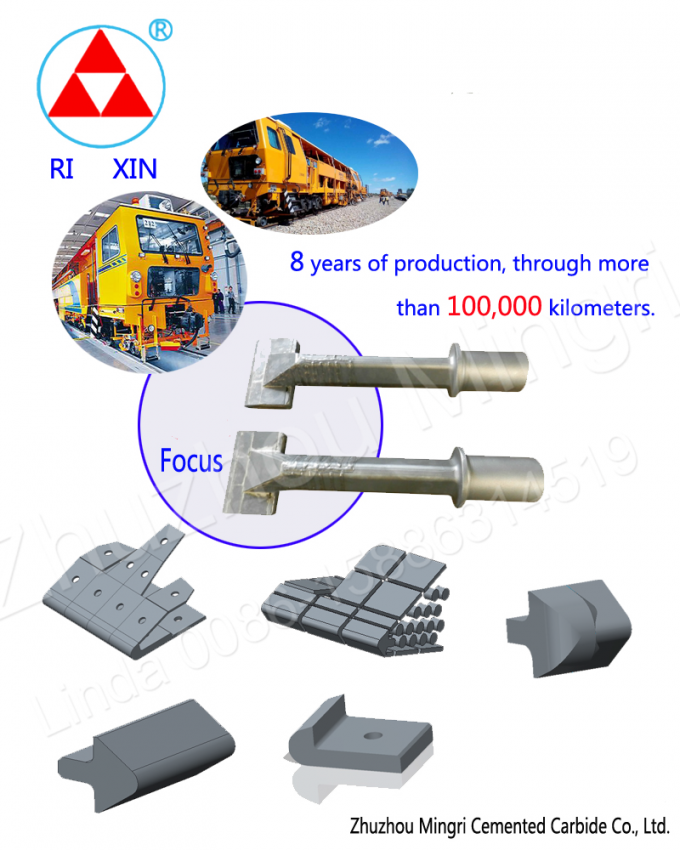 Railway Track Tungsten Carbide Lathe Tips